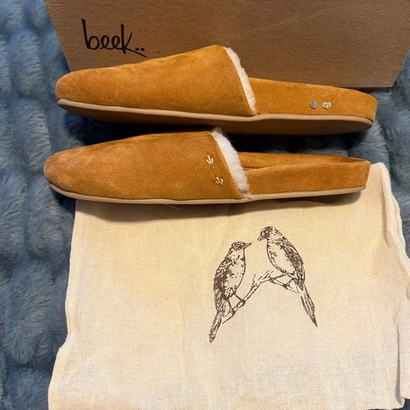 Beek Apalis Suede, shearling mules - Picture 5 of 10